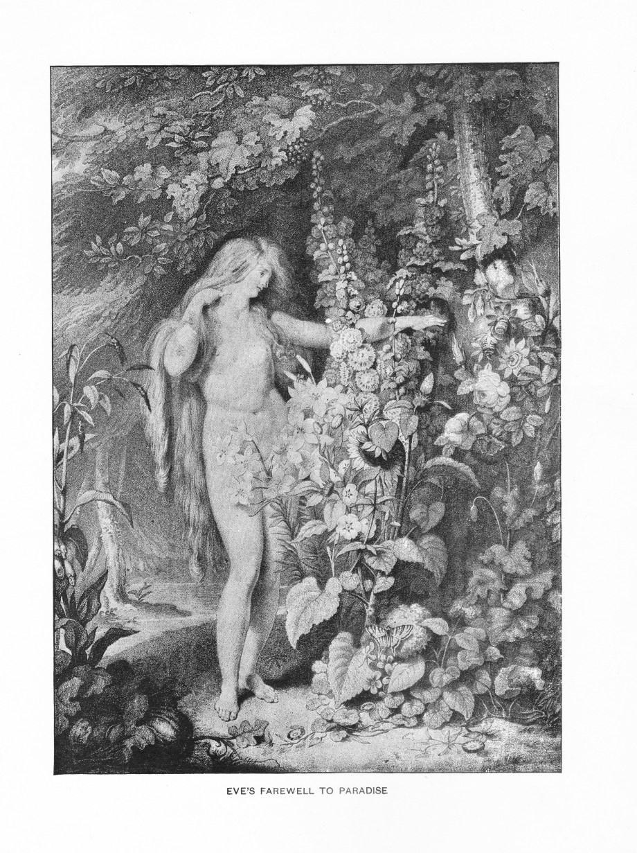 print - eve's farewell to paradise